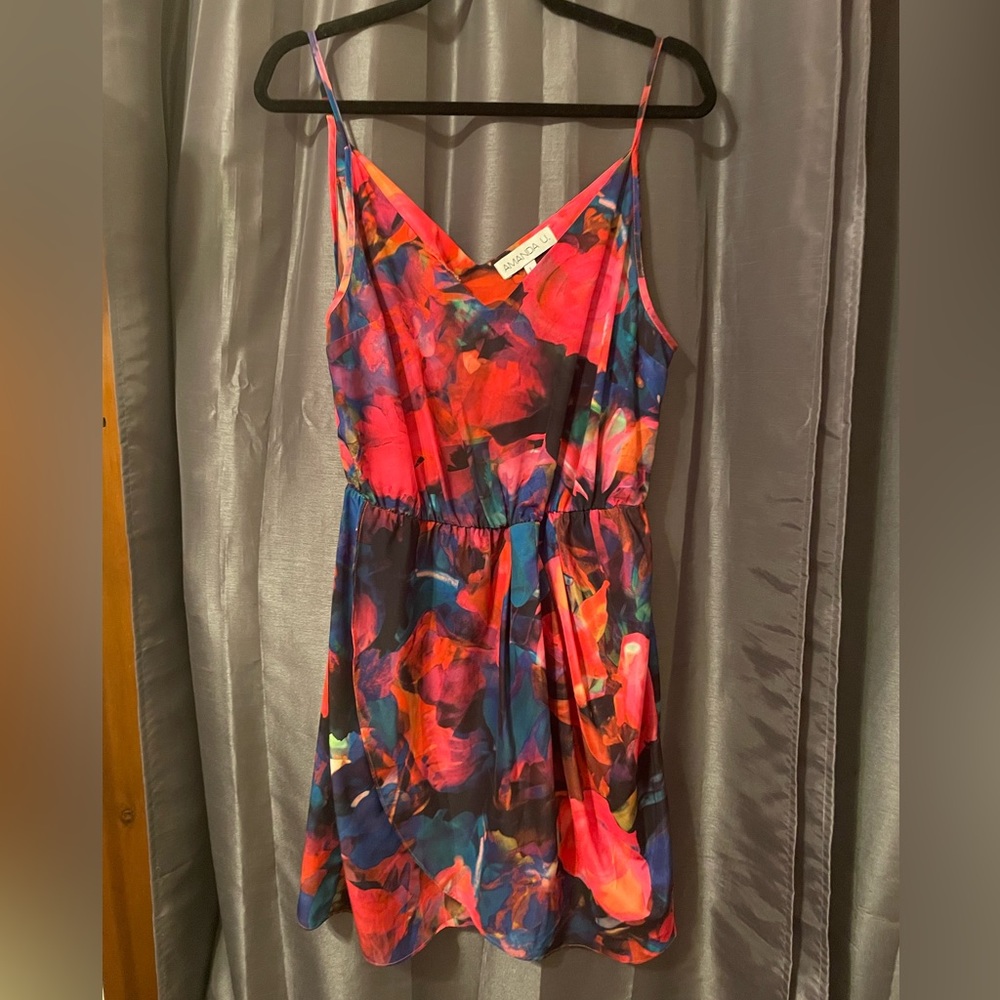 Women’s Spaghetti Strap Wrap Dress